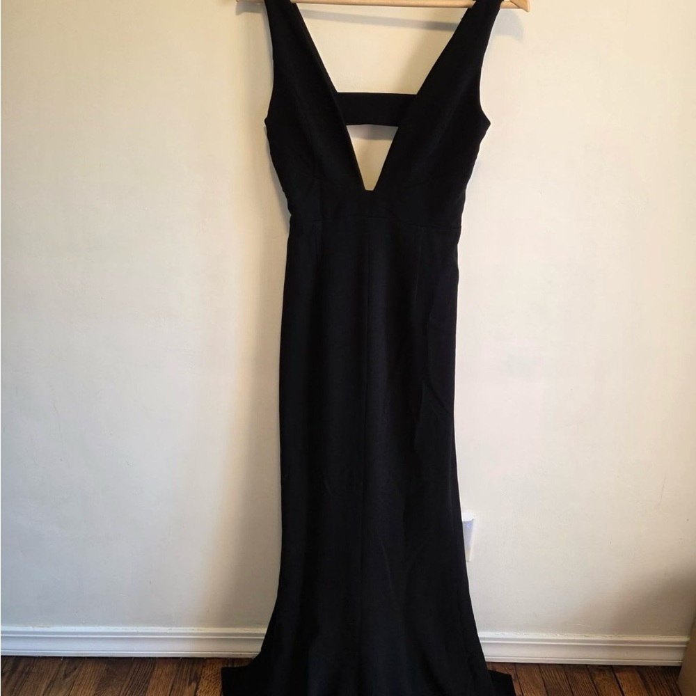 INTERMIX Black Maxi Dress